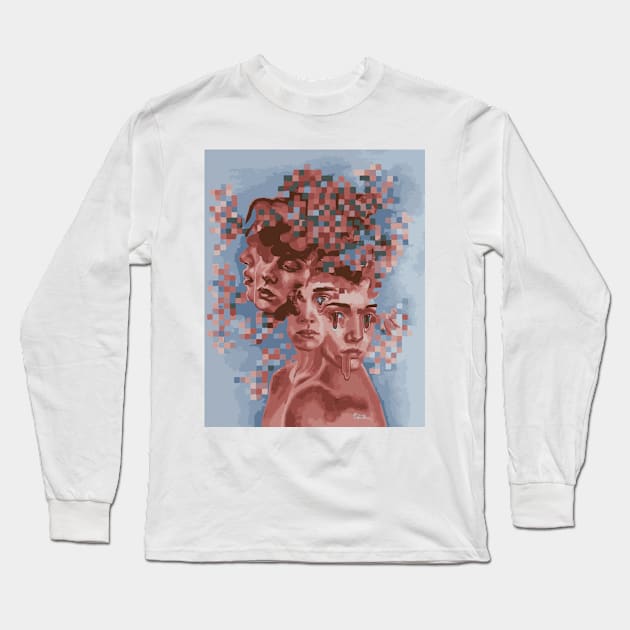 Personalities #2 Long Sleeve T-Shirt by Kensia